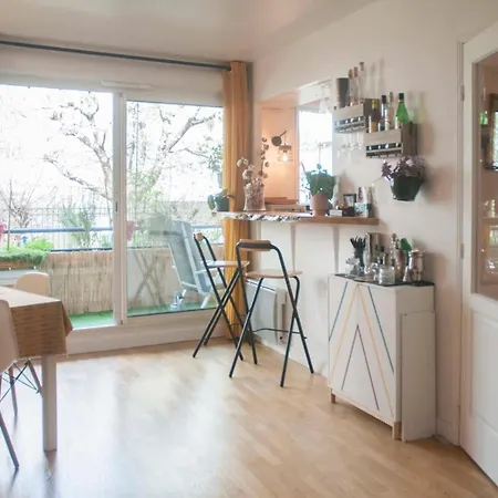 Nice 48 M2 With Garden-Balcony And Wifi In Paris Lägenhet