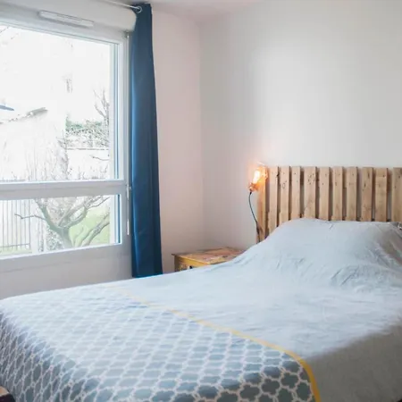 Nice 48 M2 With Garden-Balcony And Wifi In Paris Lägenhet Paris