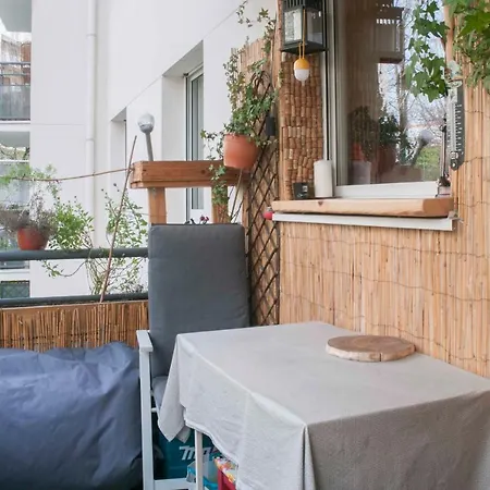 Lägenhet Nice 48 M2 With Garden-Balcony And Wifi In Paris Paris